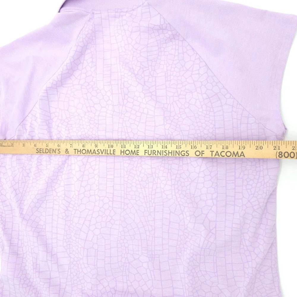 Nike Golf Dri-FIT TPC Danzante Bay Lavender Sleeveless Polo Women Large